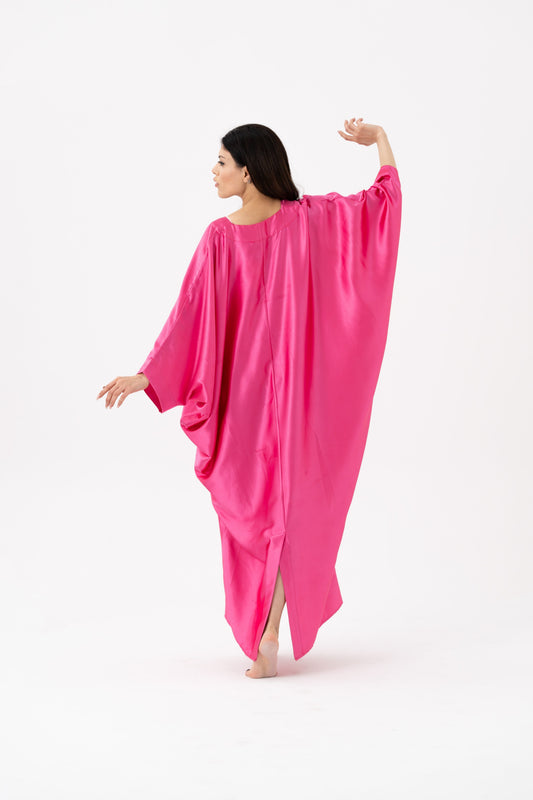 Barbie Bubblegum Pink Modest Kaftan