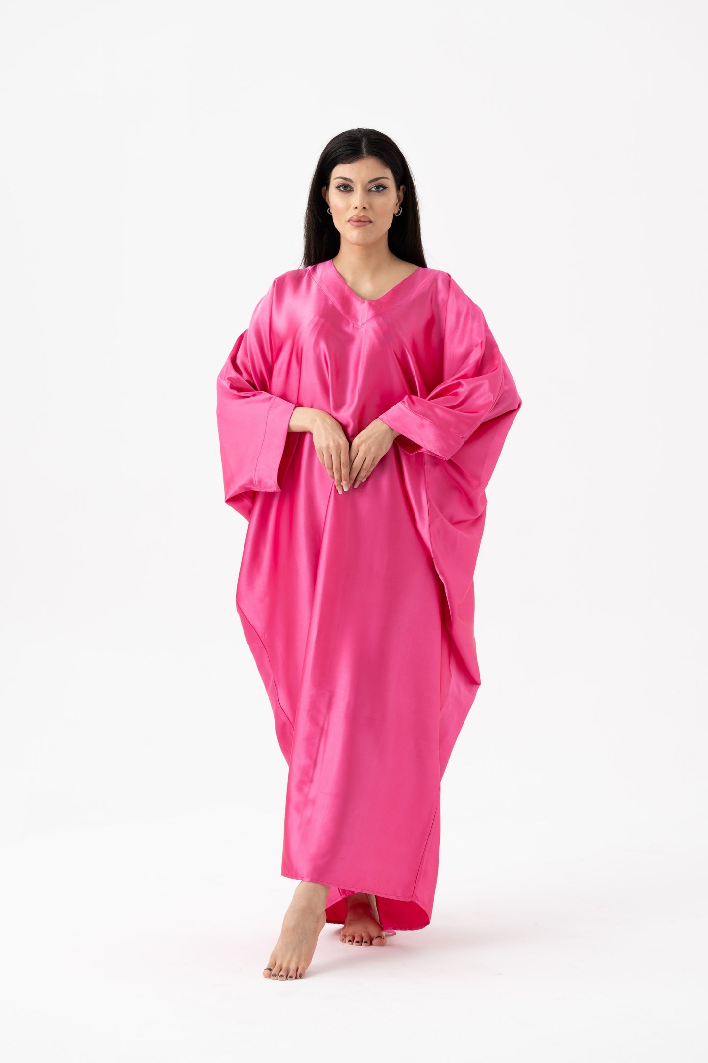 Barbie Bubblegum Pink Modest Kaftan