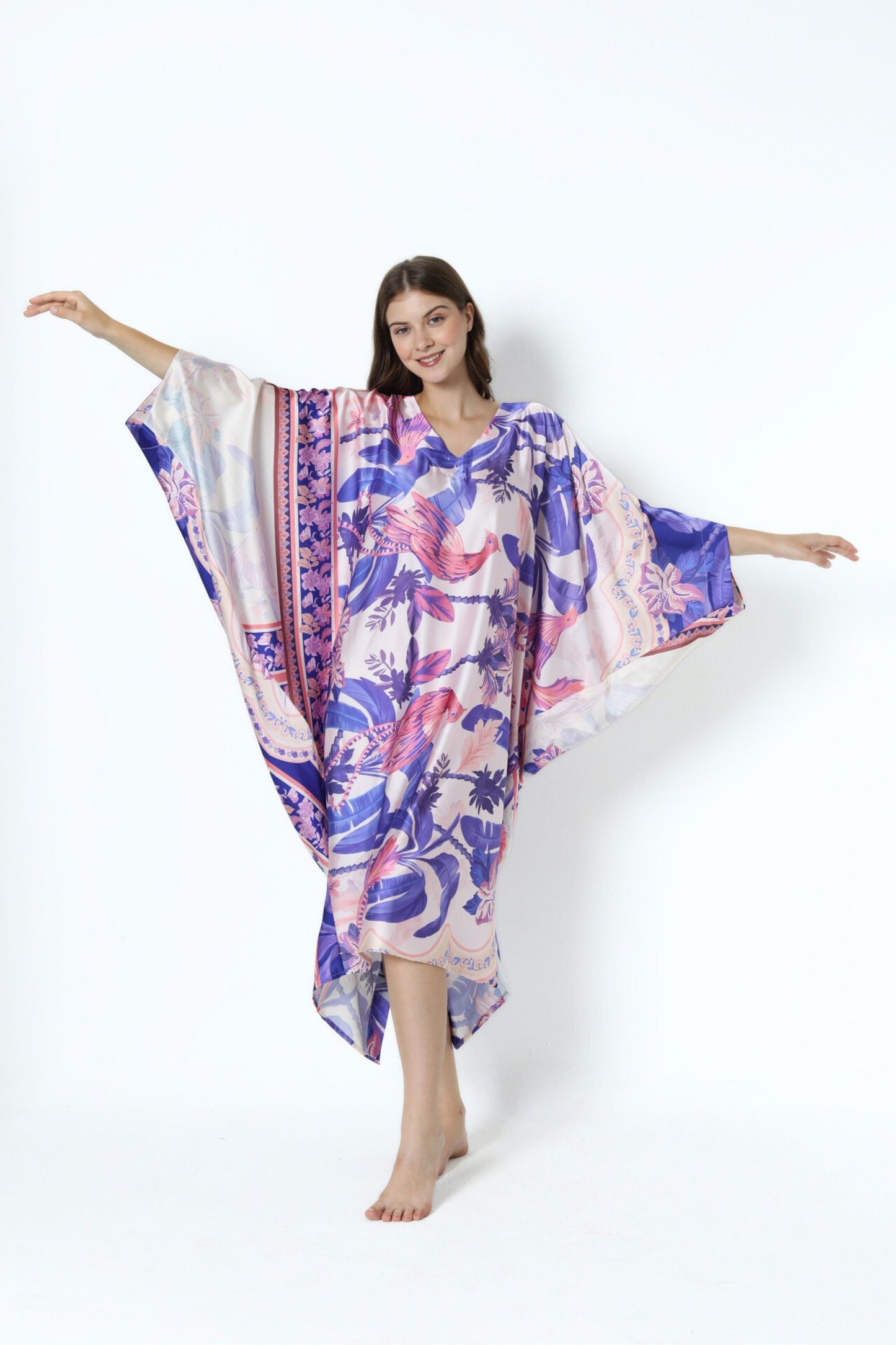 Flowers Paradise Modern Kaftan