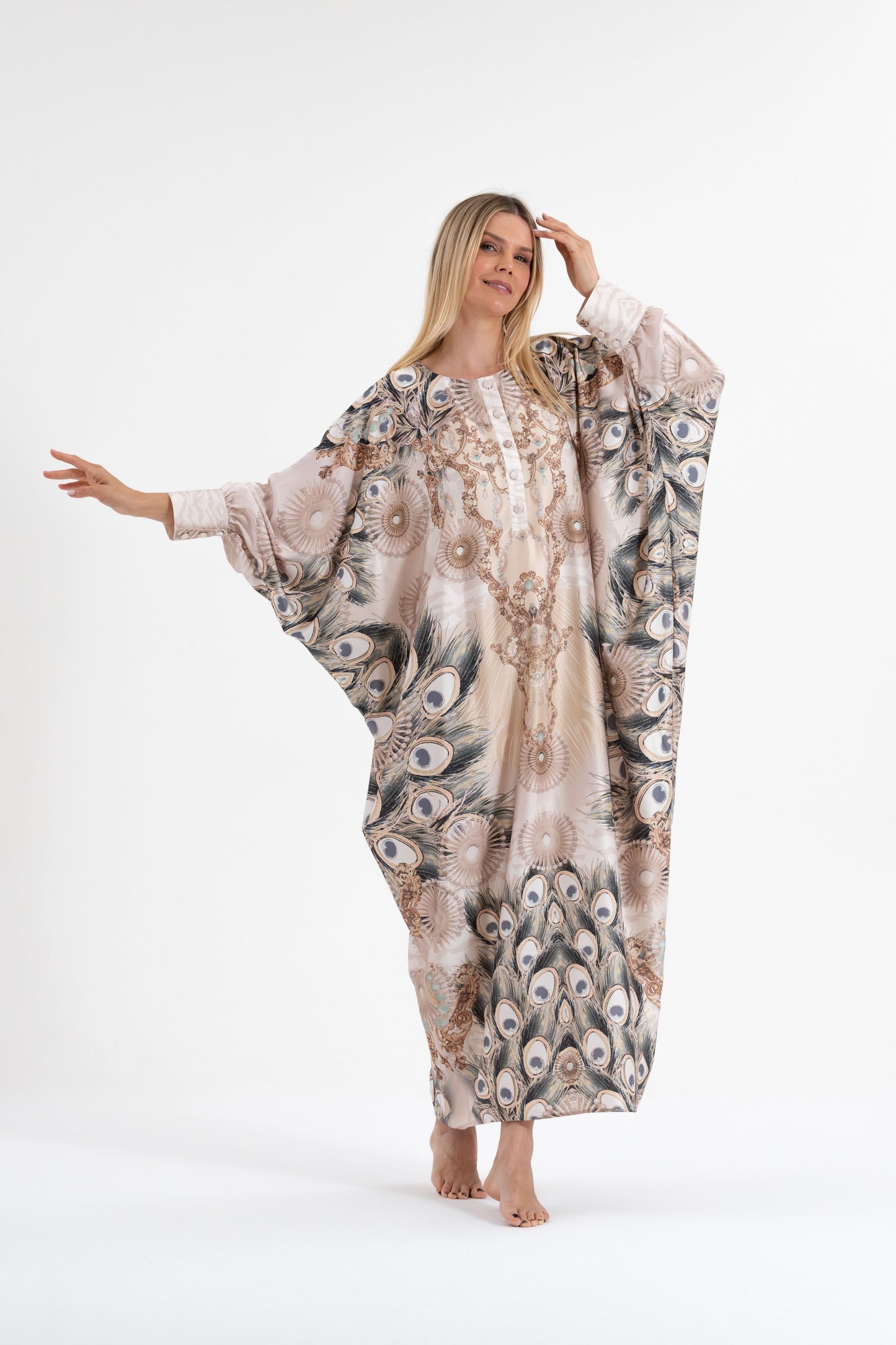 Regal Featherscape Traditional Kaftan