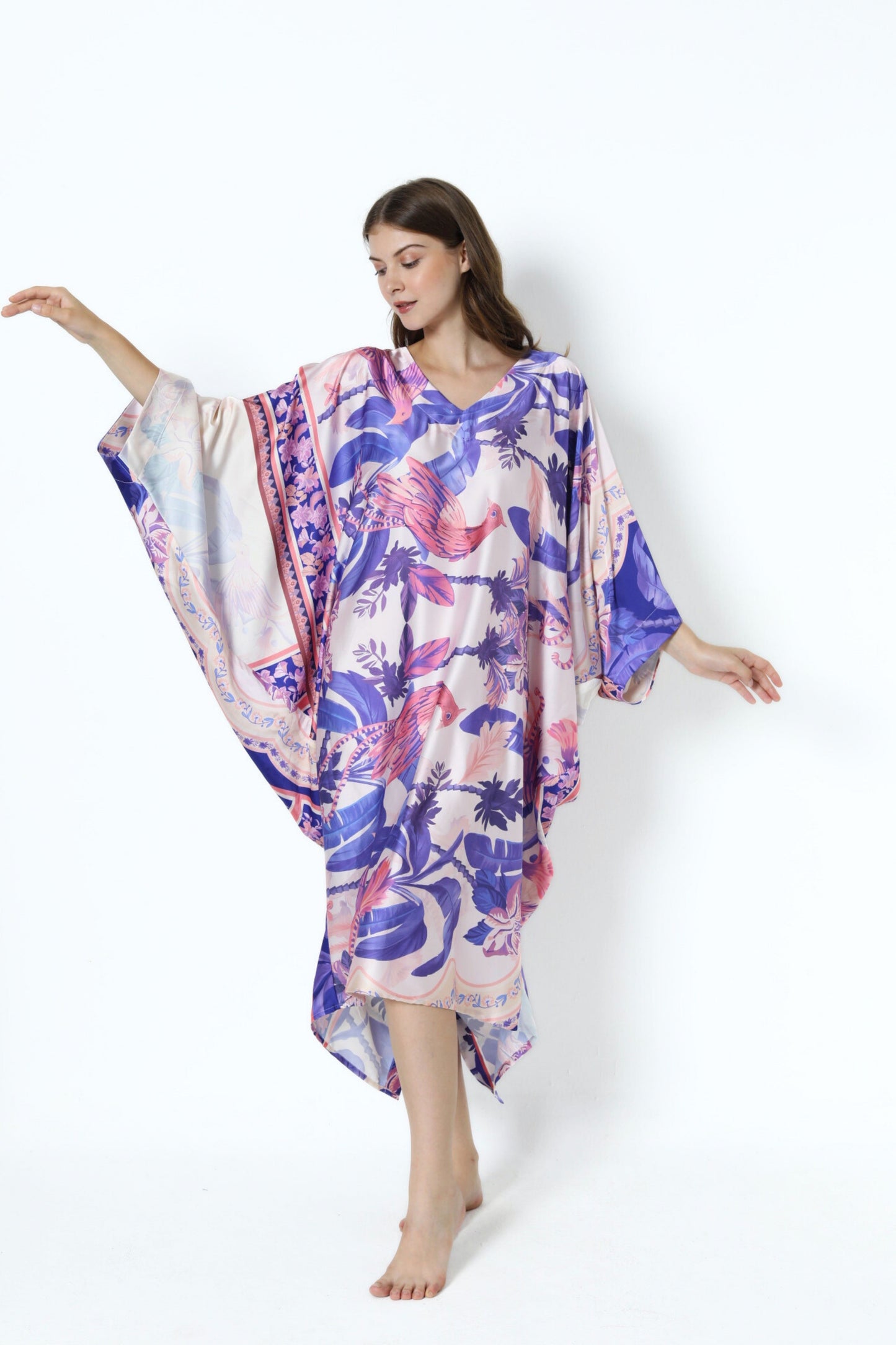 Flowers Paradise Modern Kaftan