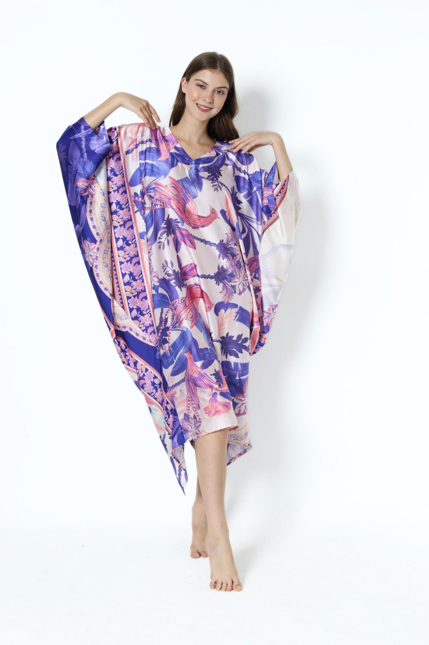Flowers Paradise Modern Kaftan