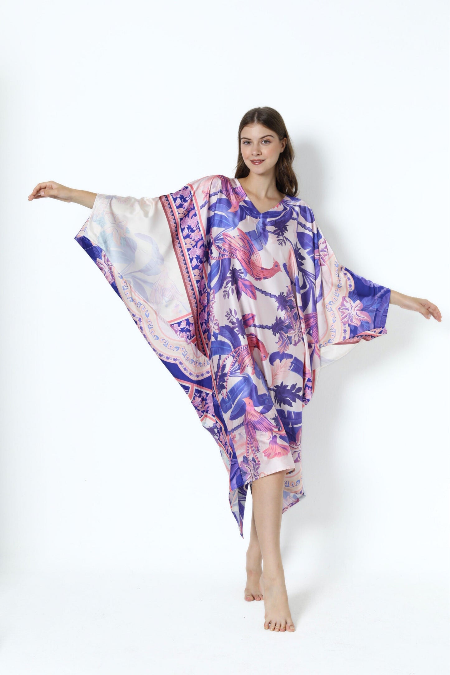 Flowers Paradise Modern Kaftan