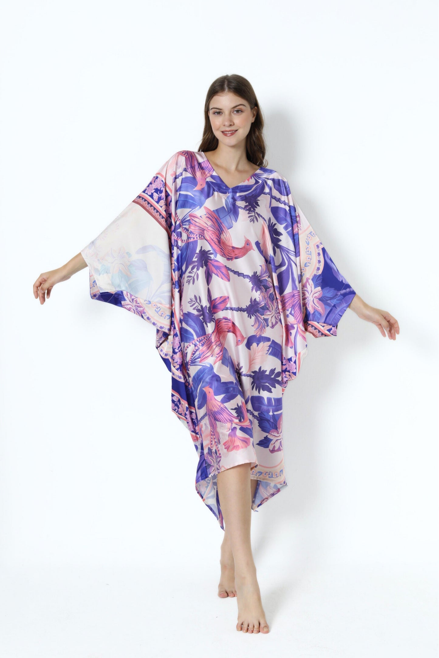 Flowers Paradise Modern Kaftan