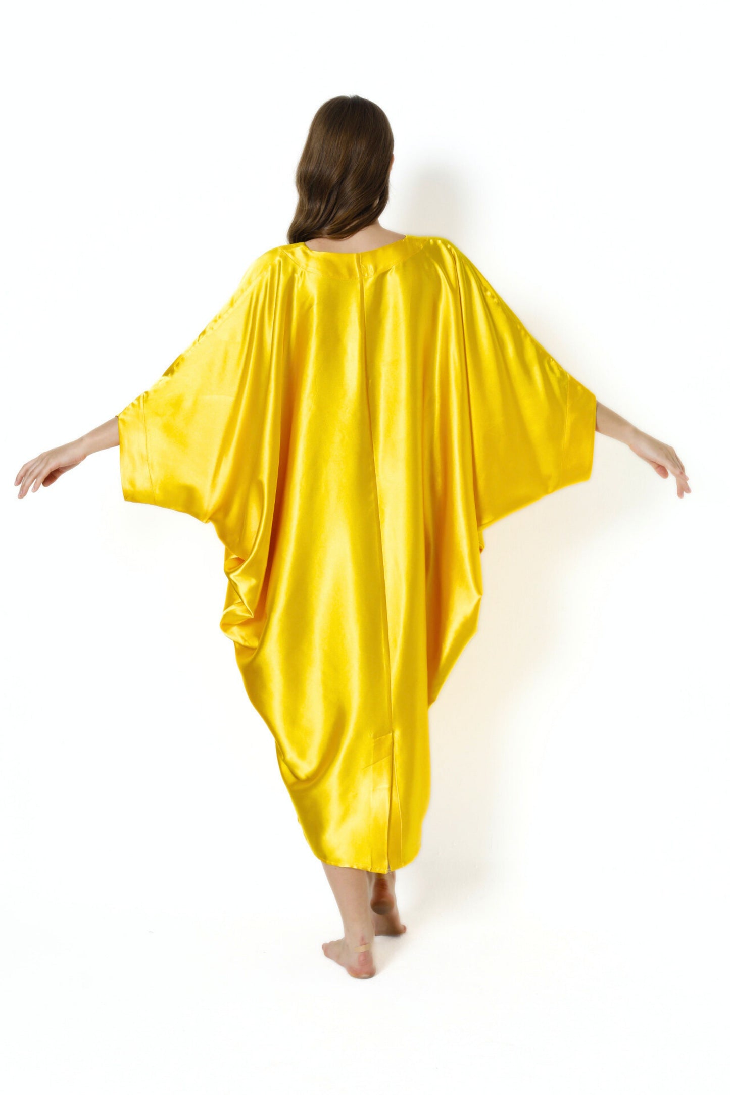Golden Yellow Modern Kaftan