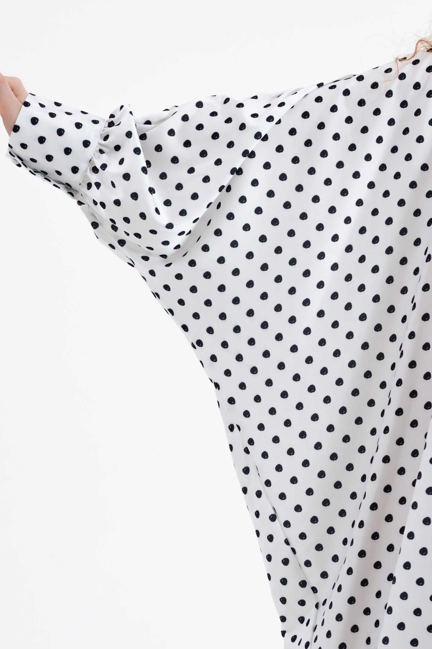 Classic Polka-Dots Traditional Kaftan
