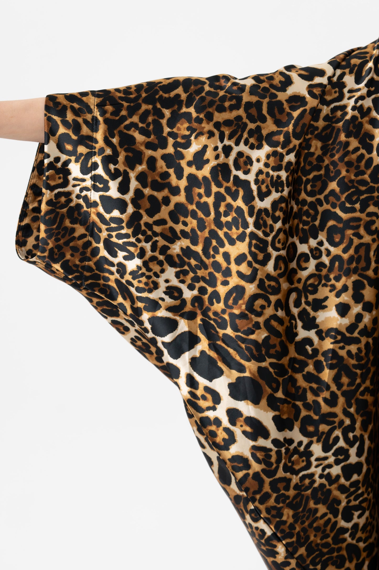 Classy Leopard Modest Kaftan