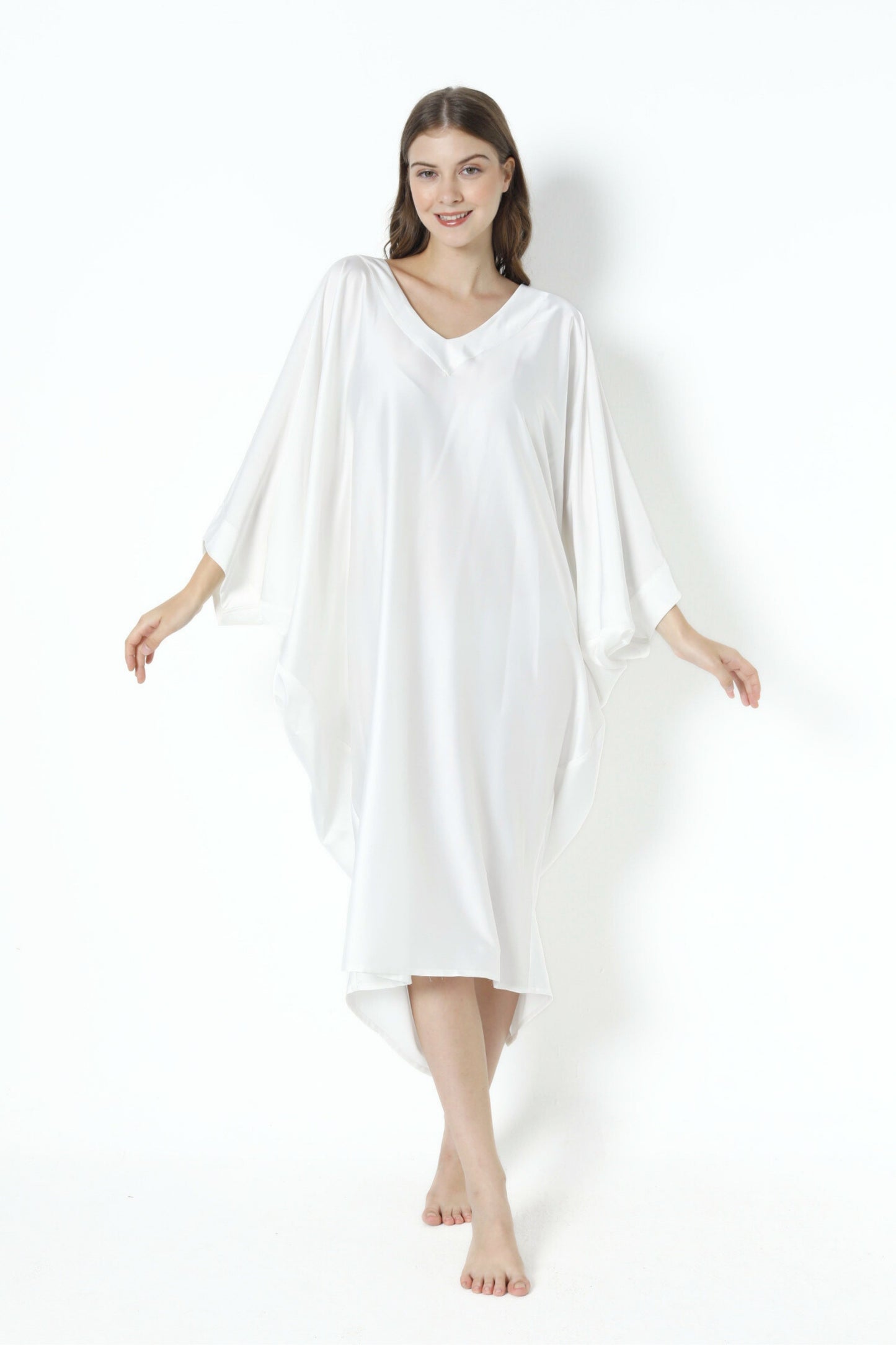 Pure White Modern Kaftan