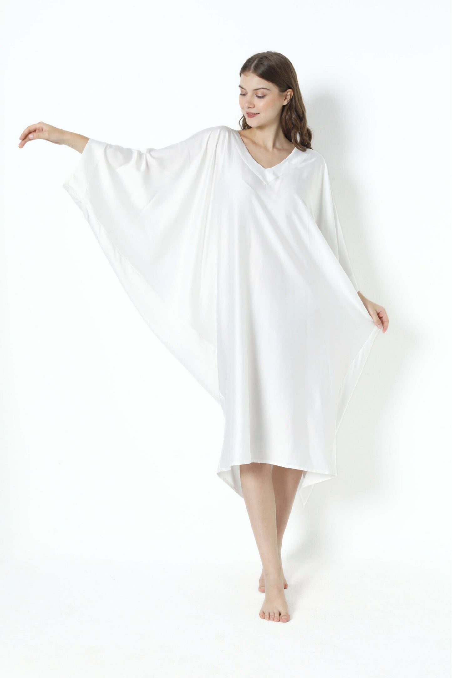 Pure White Modern Kaftan