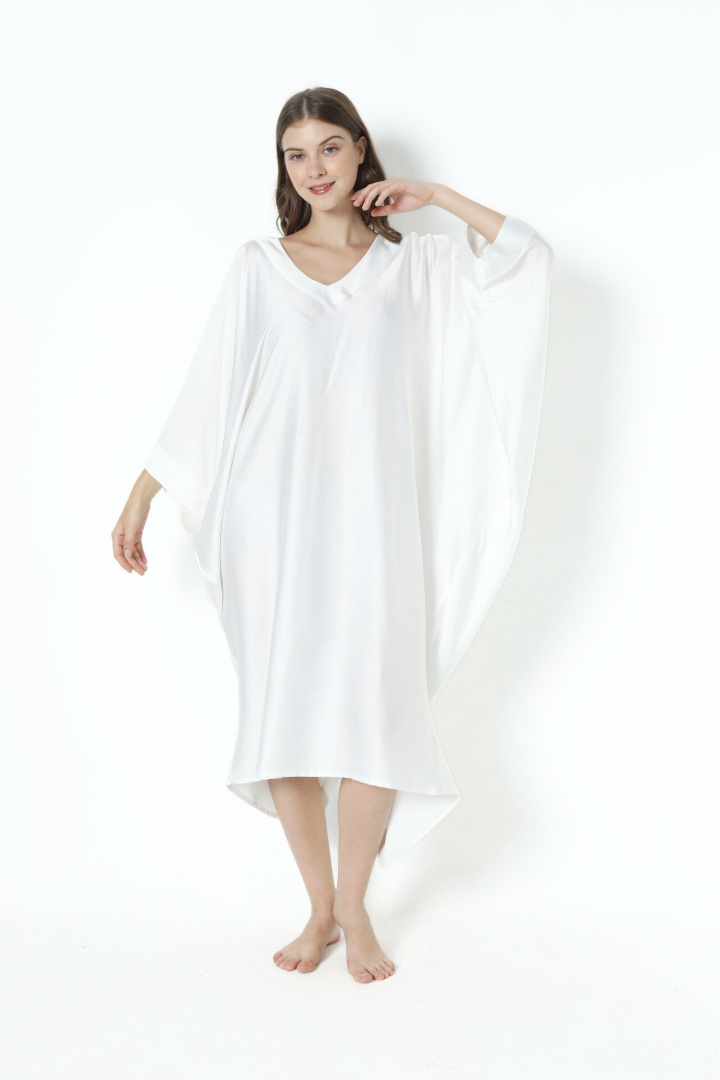 Pure White Modern Kaftan