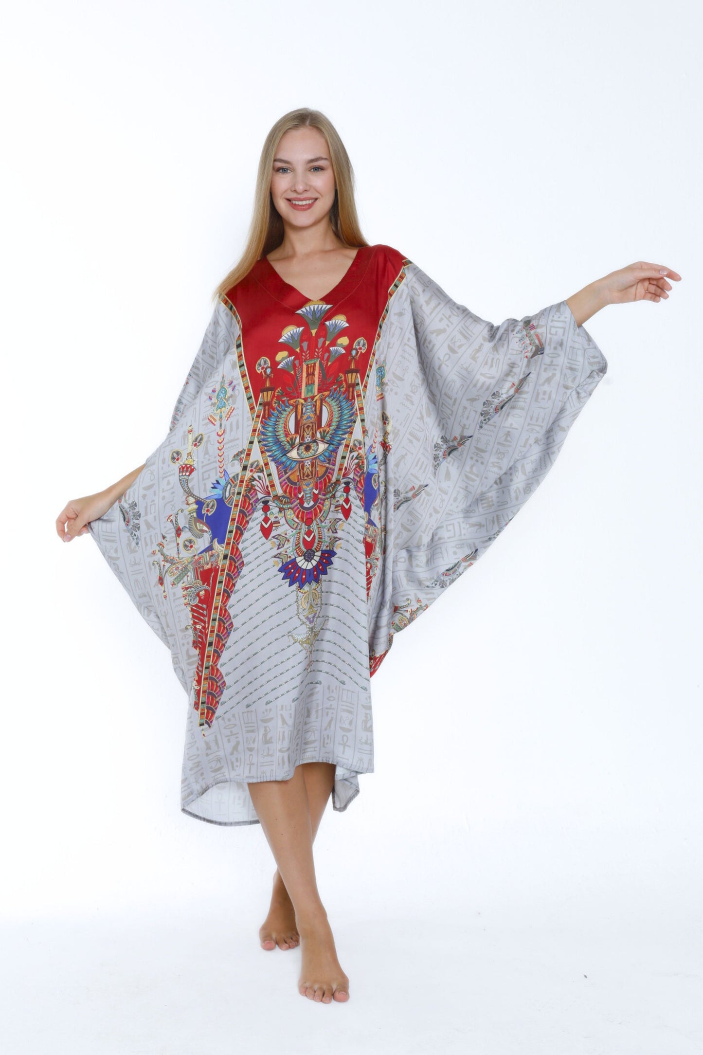 Pharoh's Gateway to Afterlife Modern Kaftan