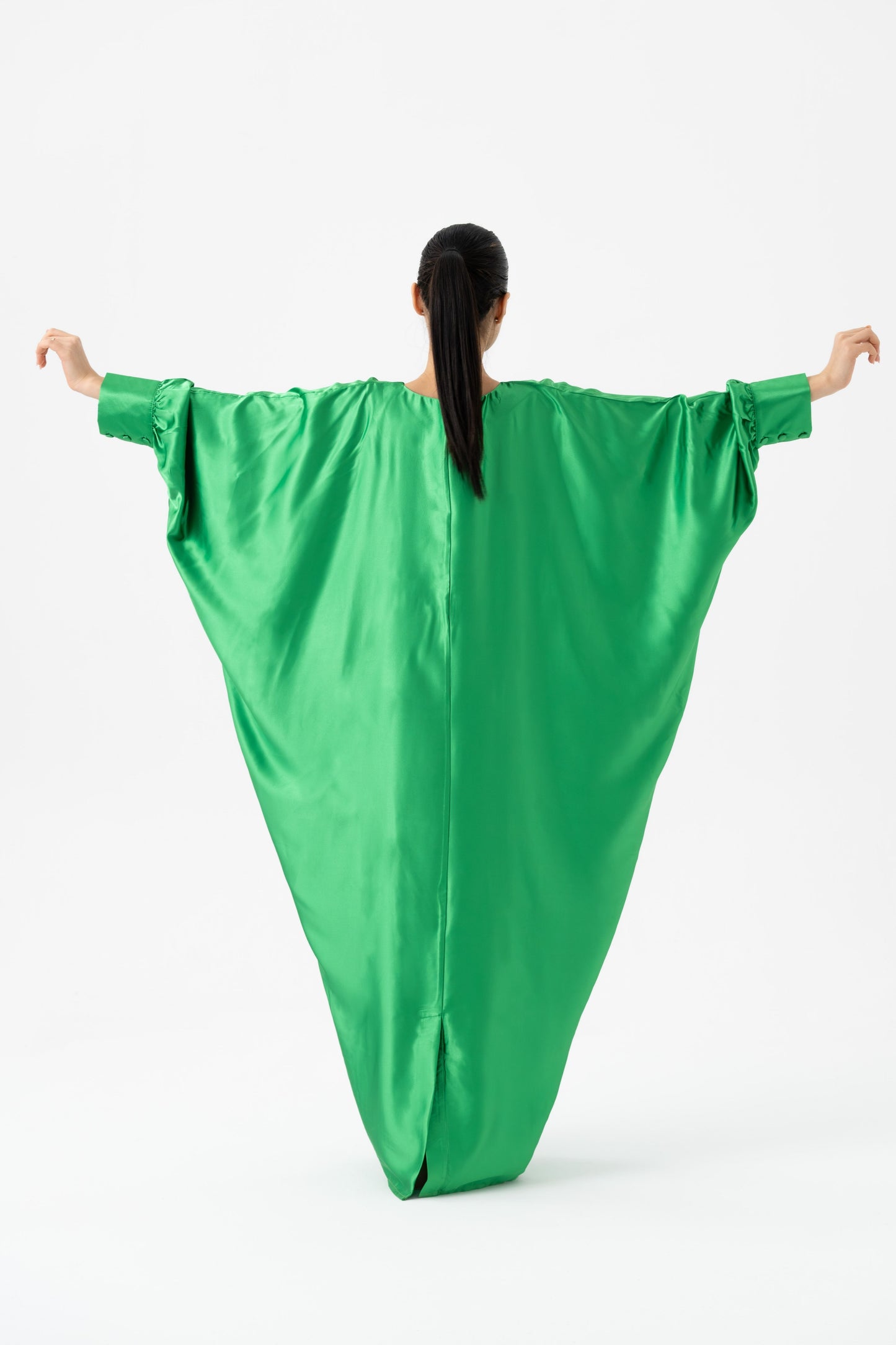 Country Club Kelly Green Traditional Kaftan