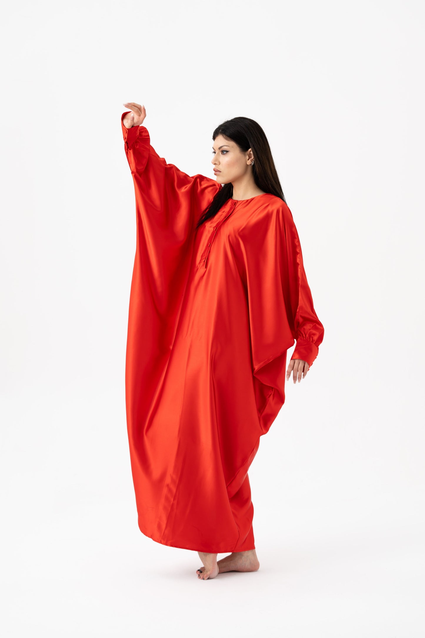 Date Night Red Traditional Kaftan