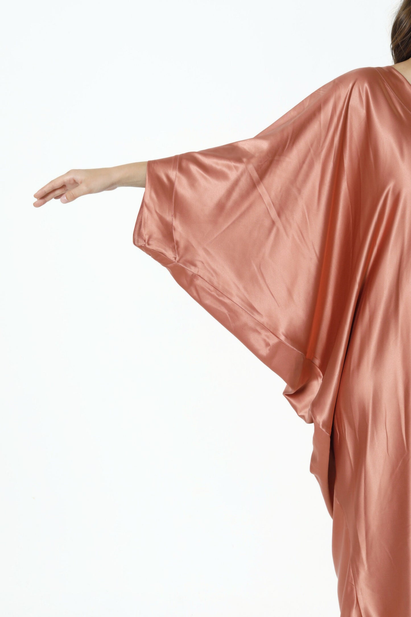 Sunset Rose Golden Modern Kaftan