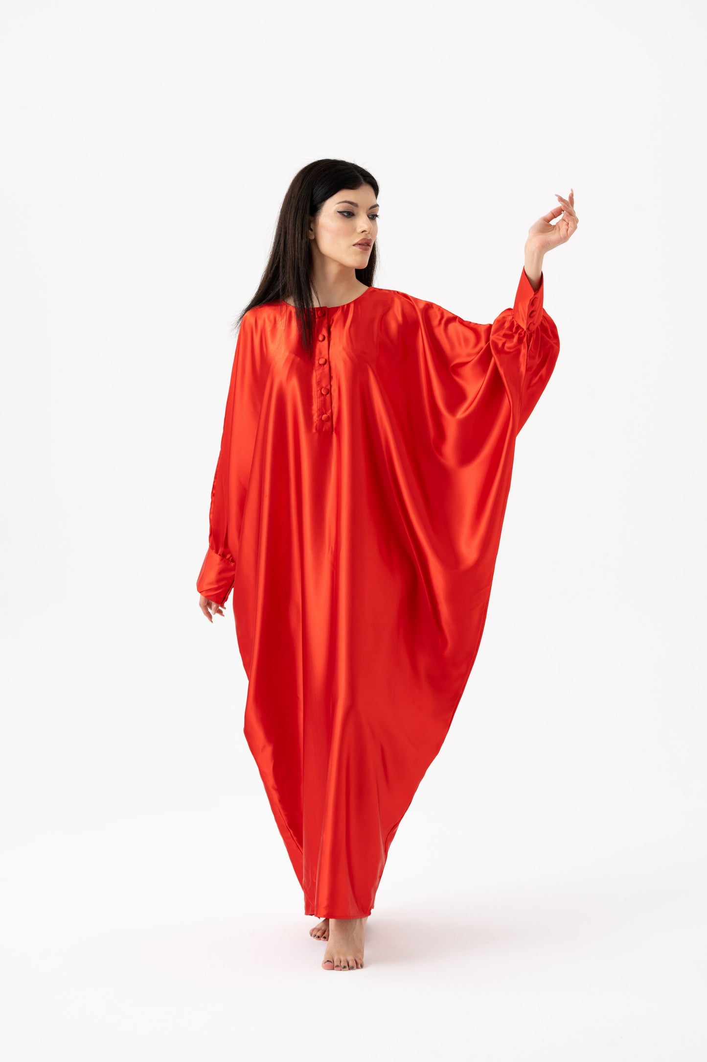 Date Night Red Traditional Kaftan