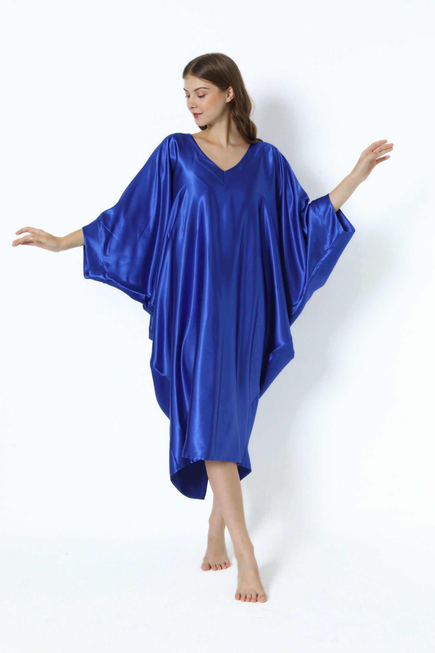 Royal Blue Dinasty Modern Kaftan