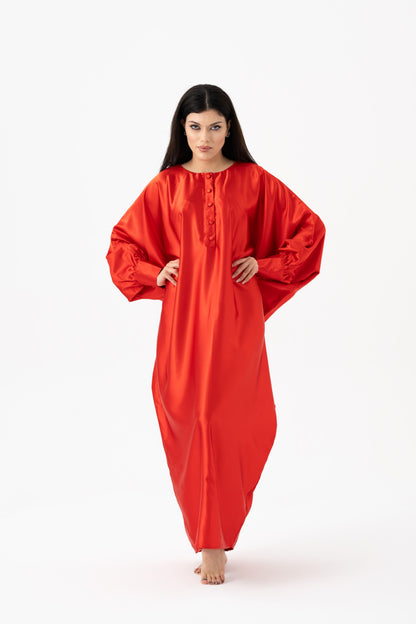 Date Night Red Traditional Kaftan