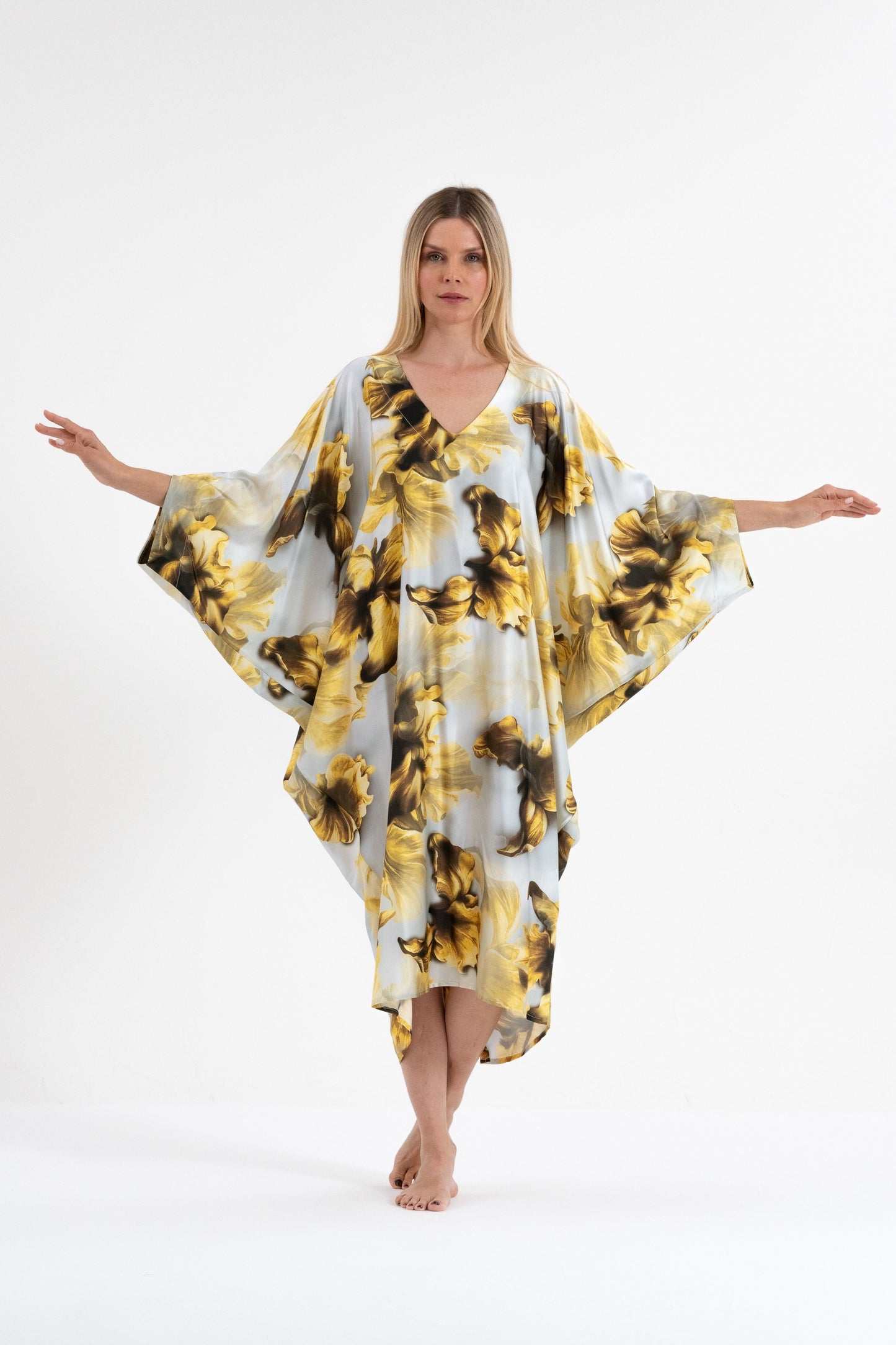 Baroque Bouquet Modern Kaftan