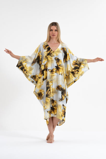 Baroque Bouquet Modern Kaftan