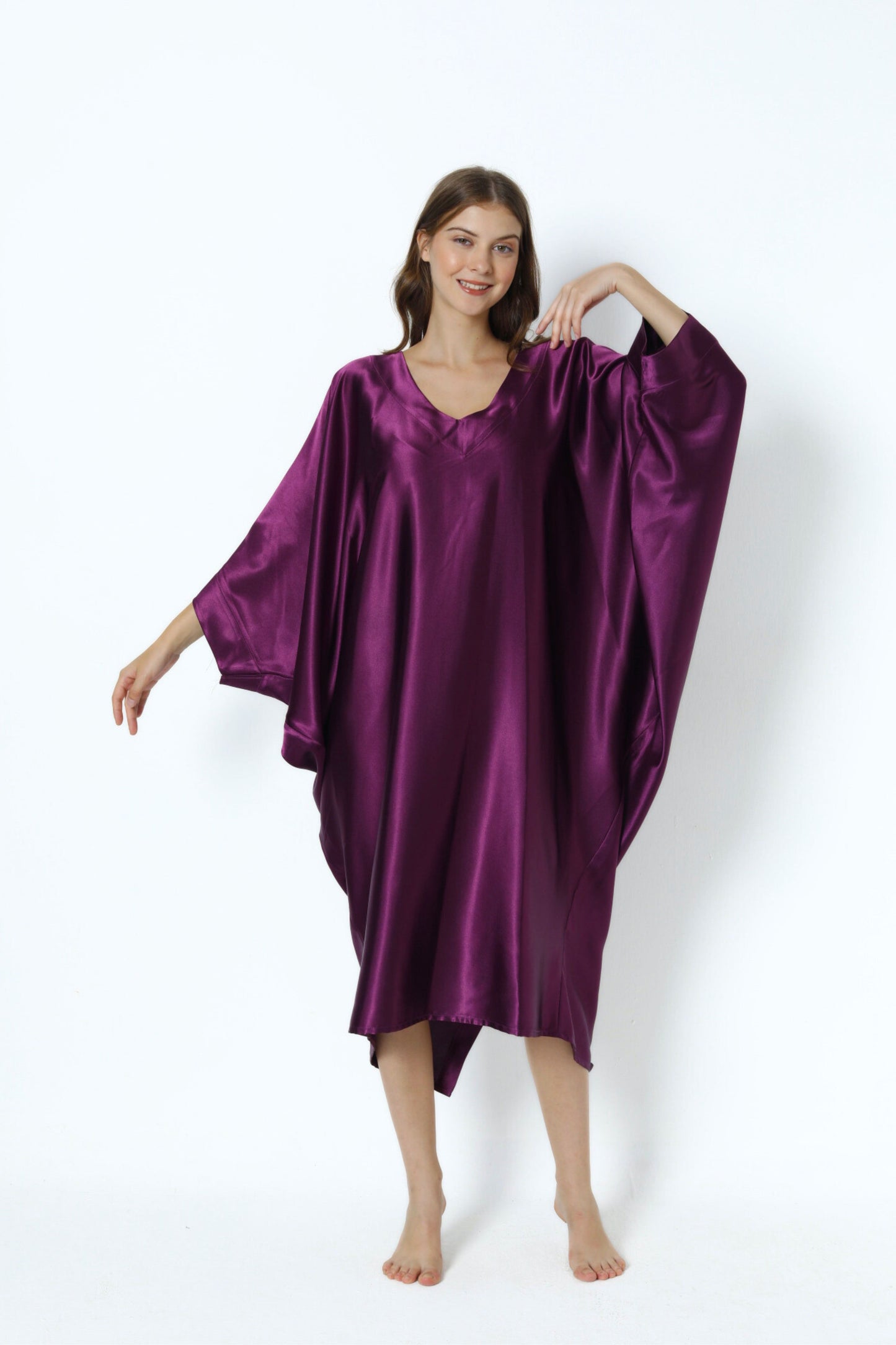 Moonlight Purple Modern Kaftan
