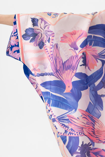 Flowers Paradise Modest Kaftan