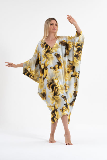 Baroque Bouquet Modern Kaftan