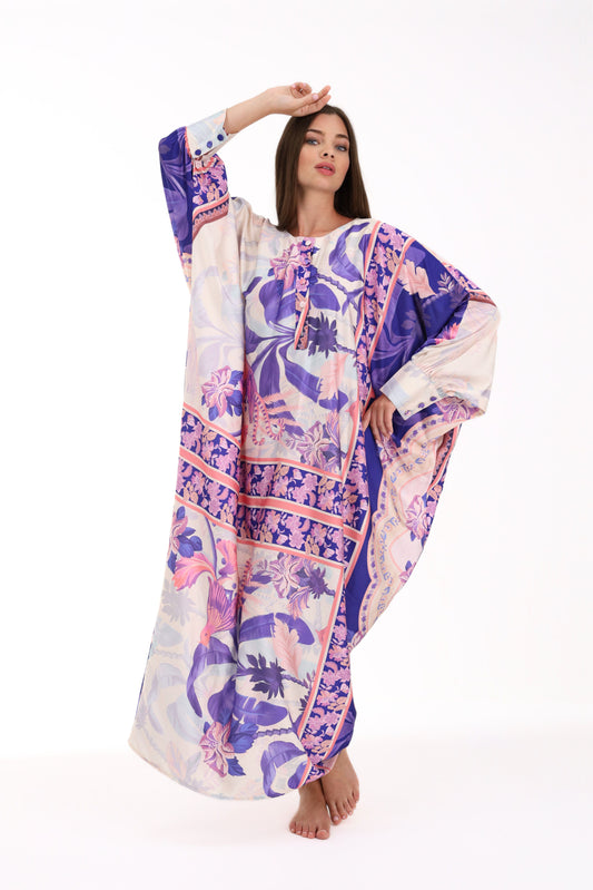Flowers Paradise Traditional Kaftan