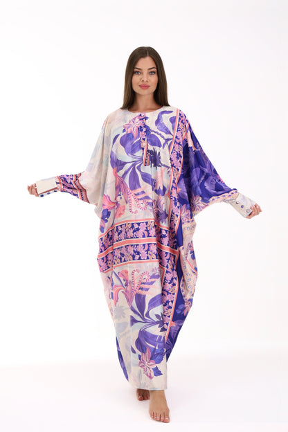 Flowers Paradise Traditional Kaftan
