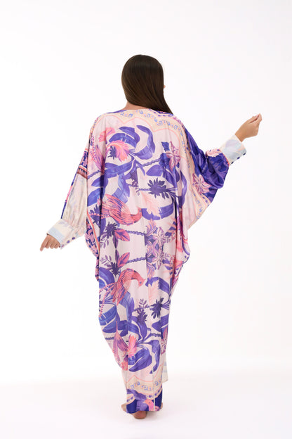 Flowers Paradise Traditional Kaftan