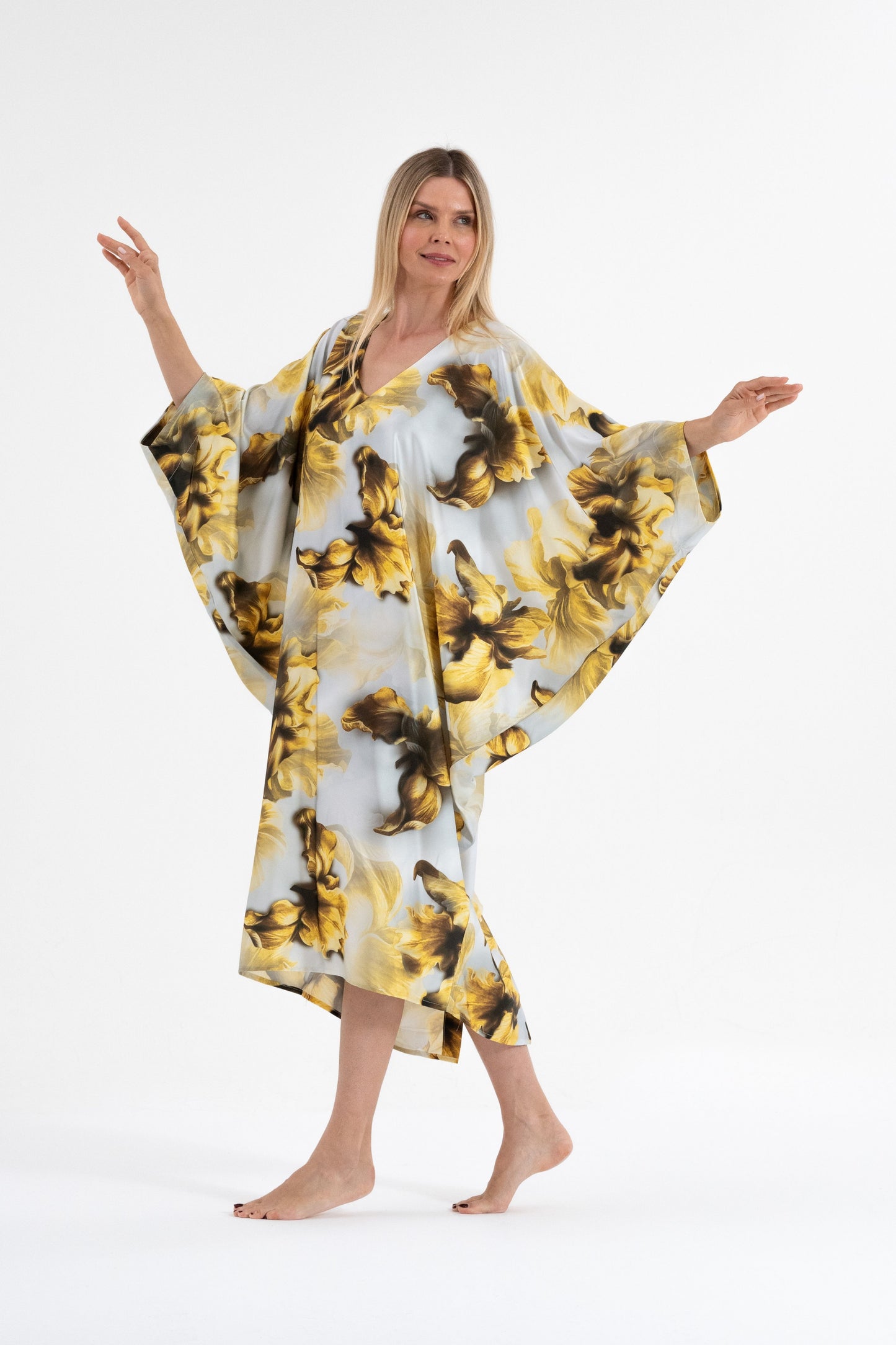 Baroque Bouquet Modern Kaftan
