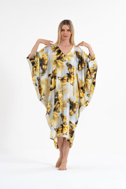 Baroque Bouquet Modern Kaftan