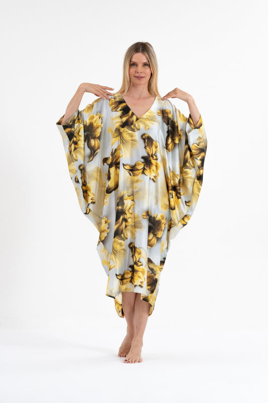 Baroque Bouquet Modern Kaftan