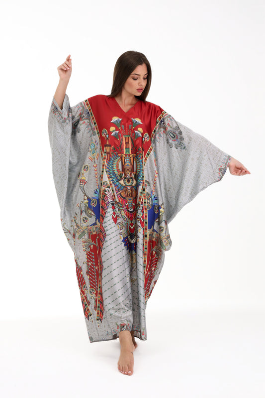 Pharoh's Gateway to Afterlife Modest Kaftan