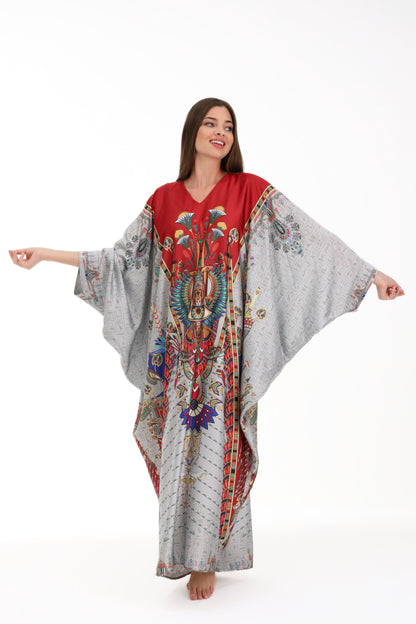 Pharoh's Gateway to Afterlife Modest Kaftan