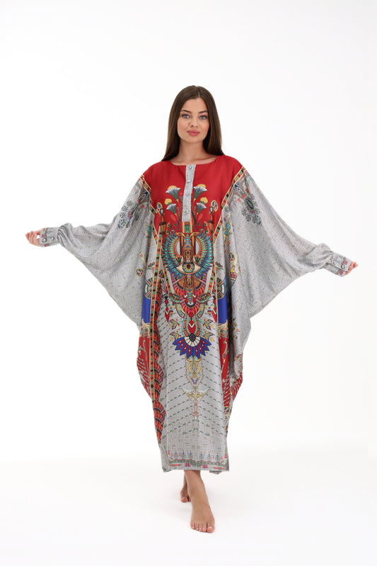 Pharoh's Gateway to Afterlife Traditional Kaftan