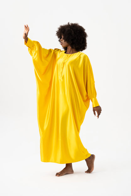 Golden Yellow Traditional Kaftan