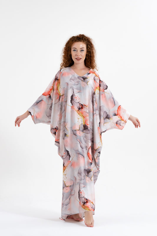 Marble Princess Modest Kaftan