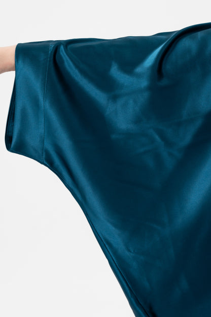 Midnight Blue Modest Kaftan
