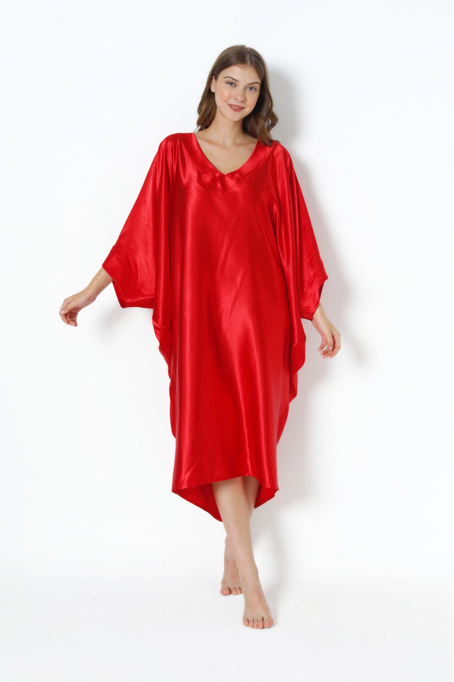 Date Night Red Modern Kaftan