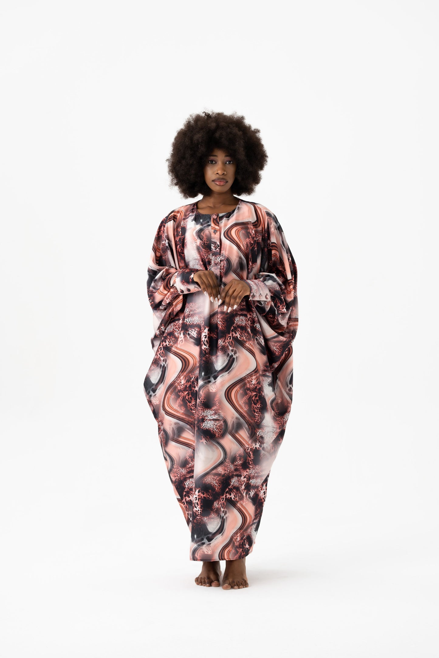 Leopard Dreams Traditional Kaftan