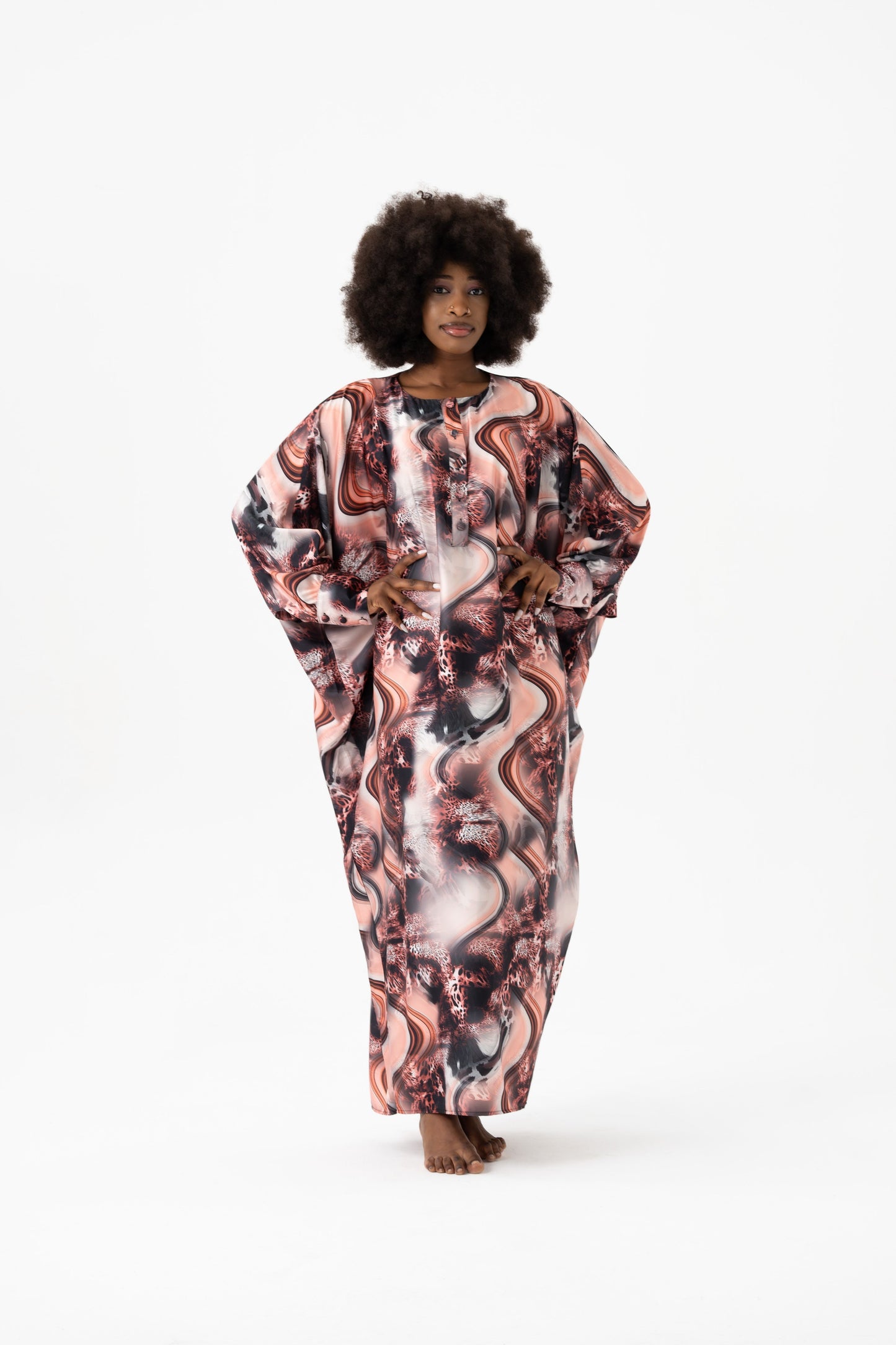 Leopard Dreams Traditional Kaftan