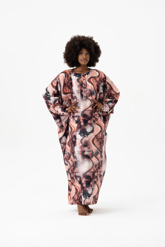 Leopard Dreams Traditional Kaftan