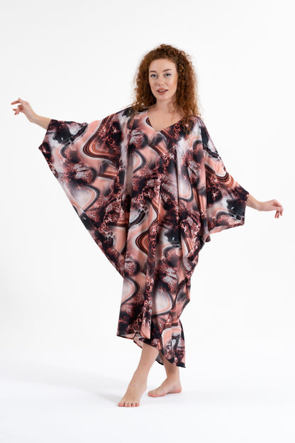Leopard Dreams Modern Kaftan