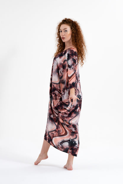 Leopard Dreams Modern Kaftan