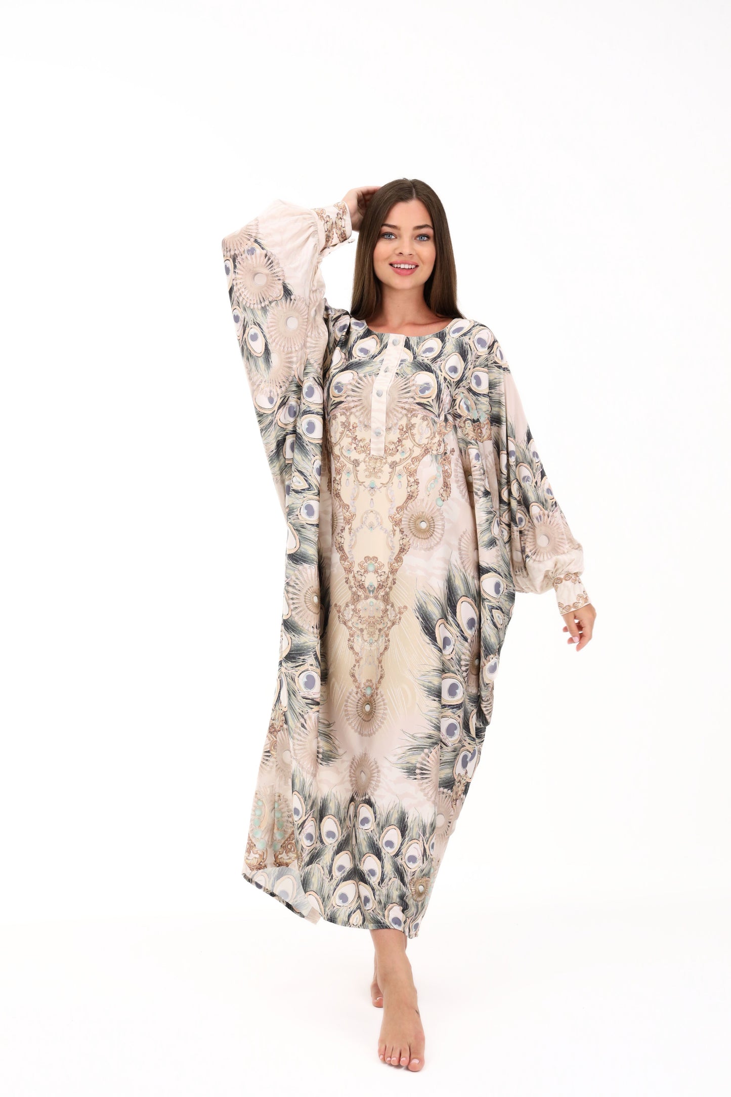 Regal Featherscape Traditional Kaftan