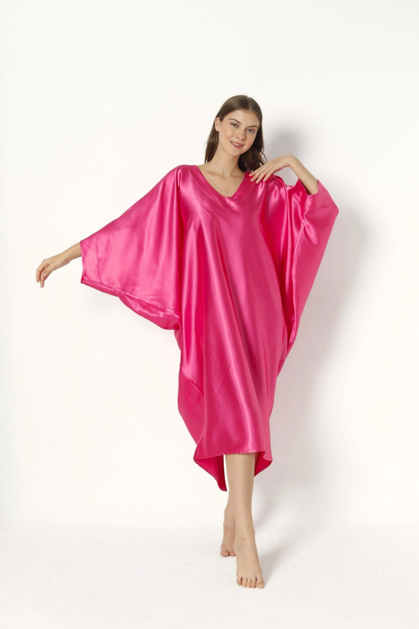 Barbie Bubblegum Pink Modern Kaftan