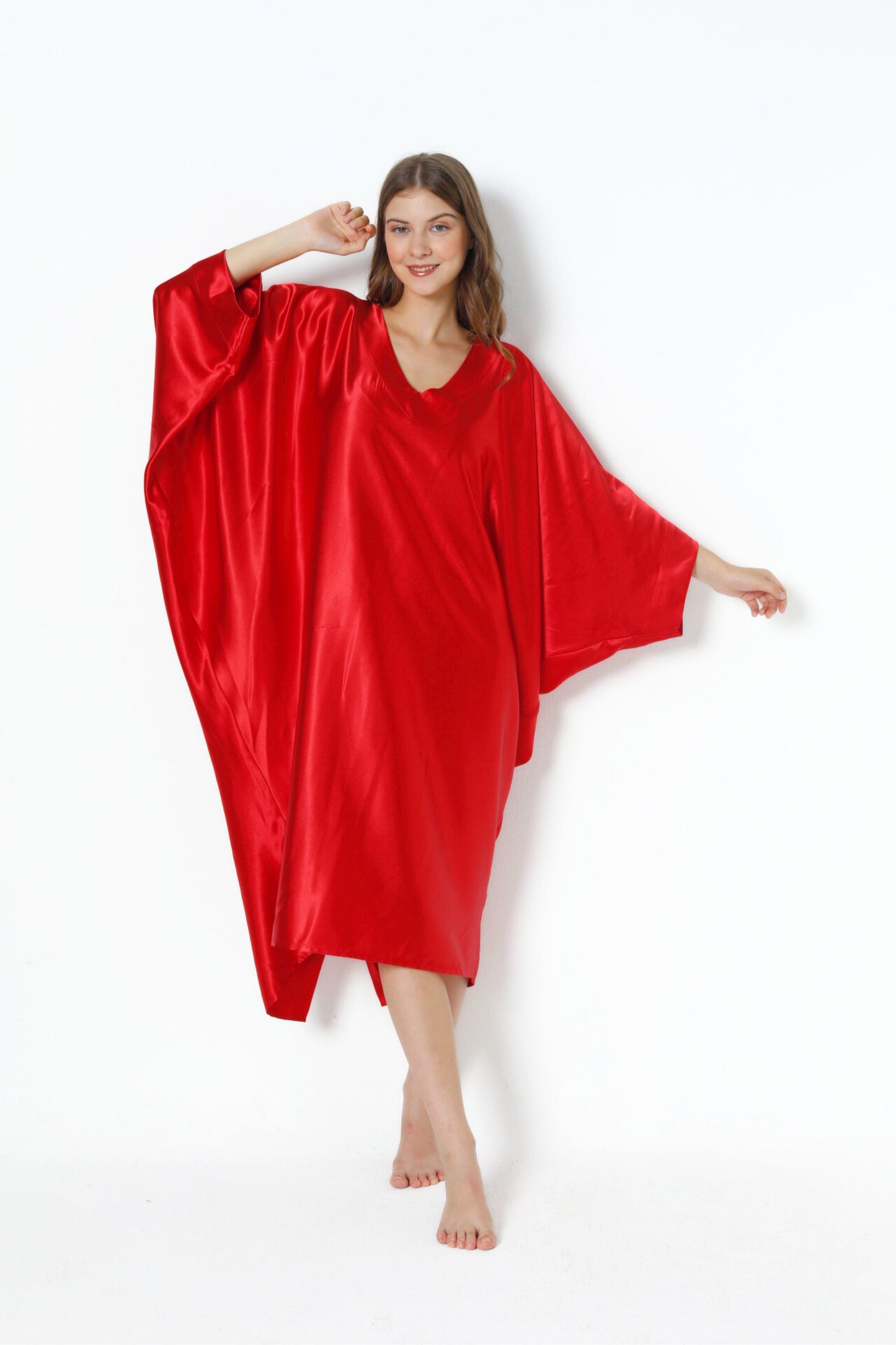 Date Night Red Modern Kaftan