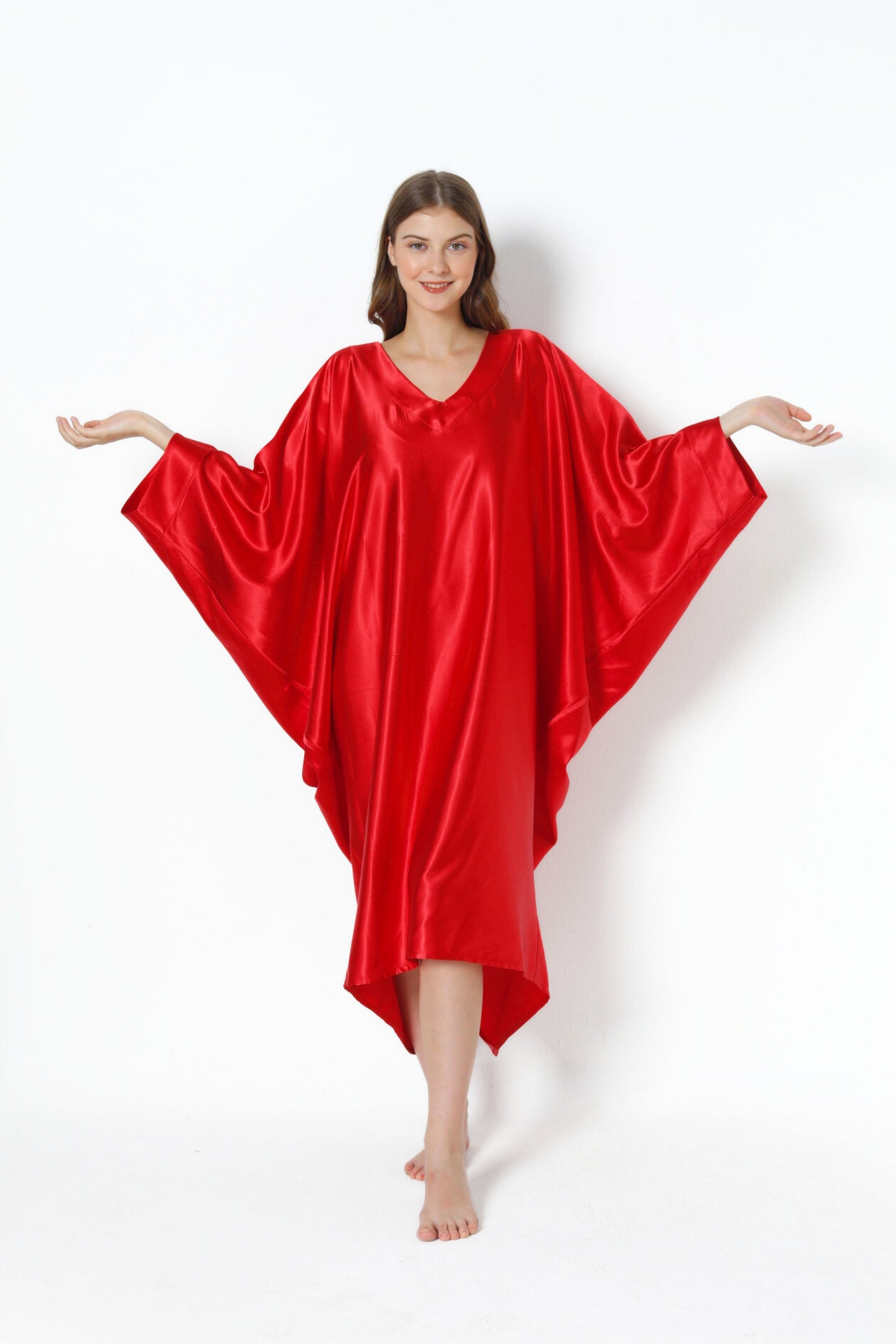 Date Night Red Modern Kaftan