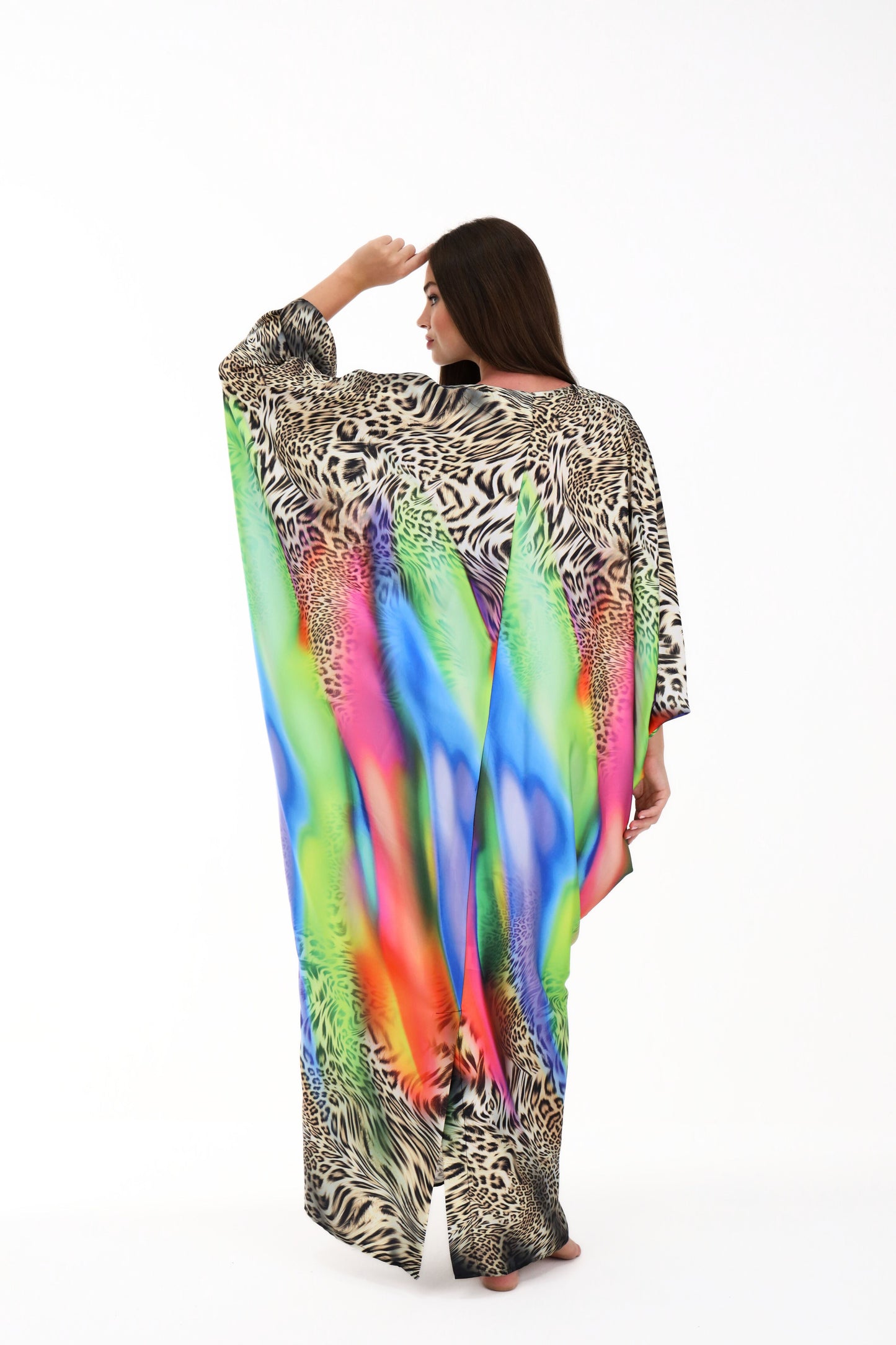 Unapologetic Cheetah Modest Kaftan