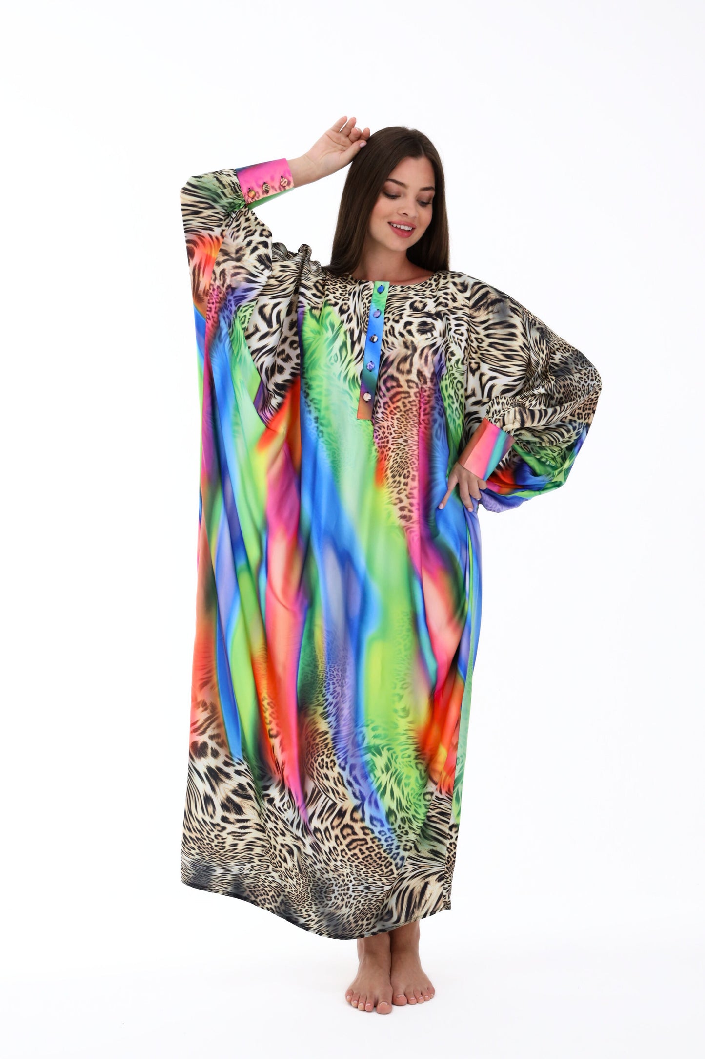 Unapologetic Cheetah Traditional Kaftan
